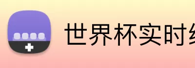 世界杯实时统计 Logo